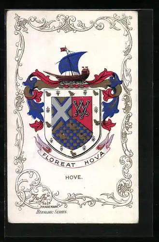 AK Wappen von Hove