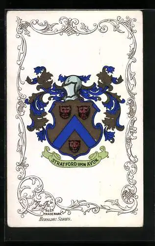 AK Wappen von Stratford-upon-Avon