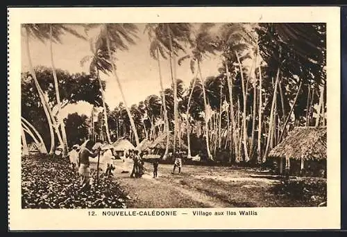 AK Nouvelle-Calédonie, Village aux îles Wallis