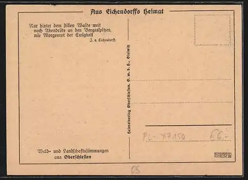 AK Annaberg, Durchblick auf das Chelmgebirge