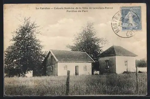 AK La Carolue, Colonie Scolaire de la Ville de Levallois-Perret, Pavillon du Parc