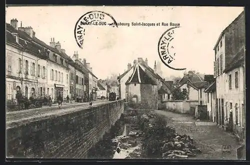 AK Saint-Le-Duc, Faubourg Saint-Jacques et Rue Basse