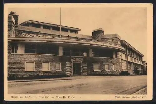 AK Beaune, Nouvelle Ecole du Groupe Scolaire des Jeunes Filles