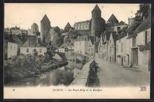 AK Semur, Le Pont Joly et le Donjon