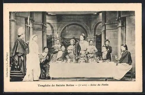 AK Sainte Reine, Tragédie de Sainte Reine, 2e acte, Scène du Festin