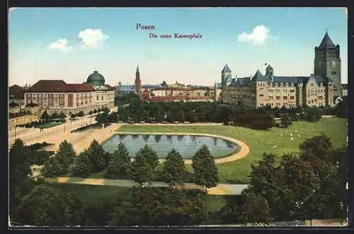 AK Posen-Poznan, Die neue Kaiserpfalz