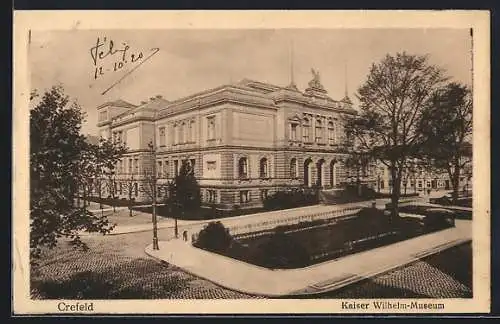 AK Crefeld, Kaiser-Wilhelm-Museum