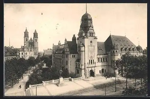 AK Magdeburg, Dom und Kaiser Friedrich-Museum