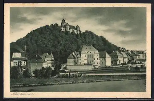 AK Montabaur, Teilansicht mit Schloss