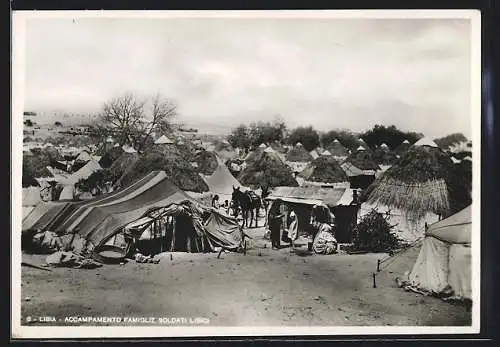 AK Libia, Accampamento famiglie soldati libici