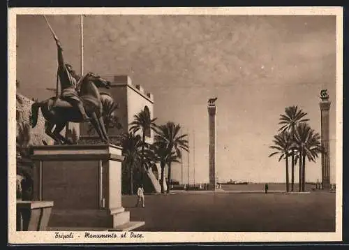 AK Tripoli, Monumento al Duce