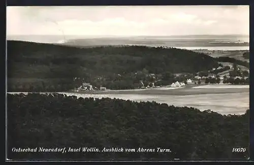 AK Neuendorf /Wollin, Ausblick vom Ahrens Turm