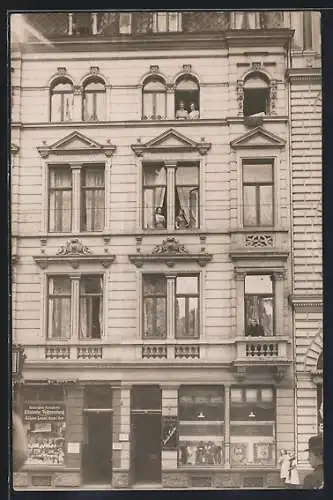 Foto-AK Köln, Friseur Jean Jos. Schüller