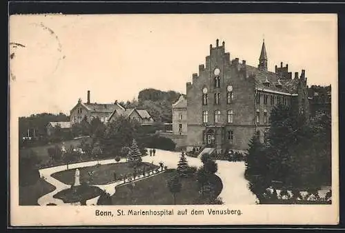 AK Bonn, St. Marien-Hospital auf dem Venusberg