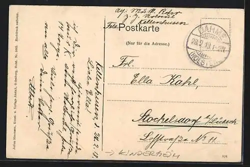 AK Kellenhusen i. H., Kinderheim Pensionat Kaiserhof, Bes. Th. Dahl