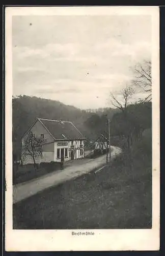 AK Rossbach /Sieg, Der Gasthof Bachmühle