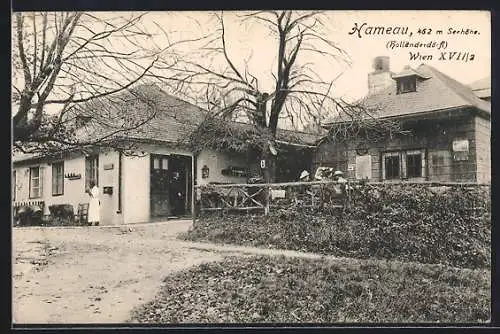 AK Wien, Hameau, Restaurant Holländerdörfl