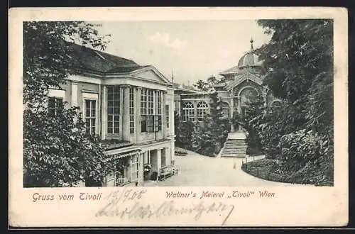 AK Wien, Wallner`s Meierei Tivoli