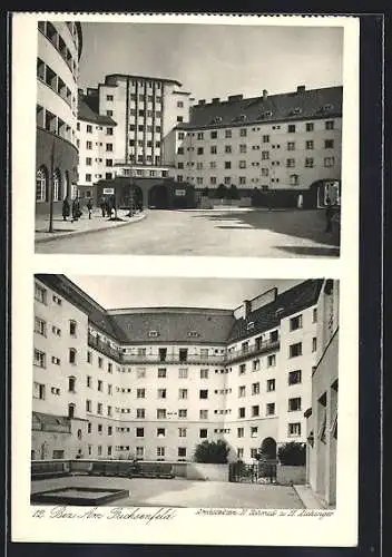 AK Wien, Wohnhausbauten der Gemeinde, Am Fuchsenfeld