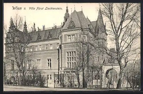 AK Wien, Villa Fürst Liechtenstein