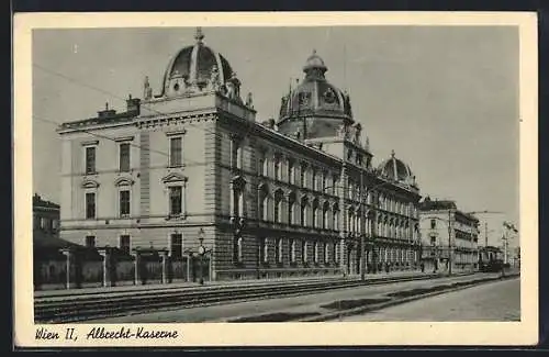 AK Wien, Albrecht-Kaserne, Strassenbahn