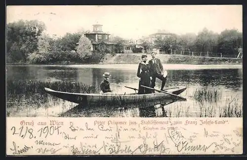 AK Wien, Peter Primmer jun. Gasthaus zum Franz Josefs-Land