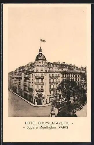 AK Paris, Hotel Bohy-Lafayette, Square Montholon
