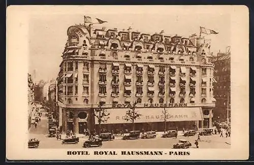 AK Paris, Hotel Royal Haussmann