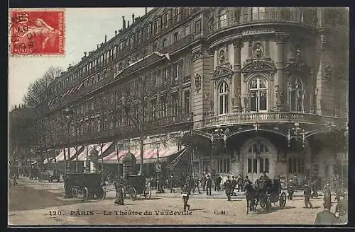 AK Paris, Le Théâtre du Vaudeville