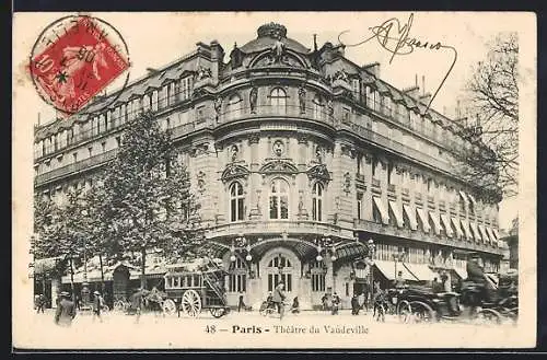 AK Paris, Théâtre du Vaudeville