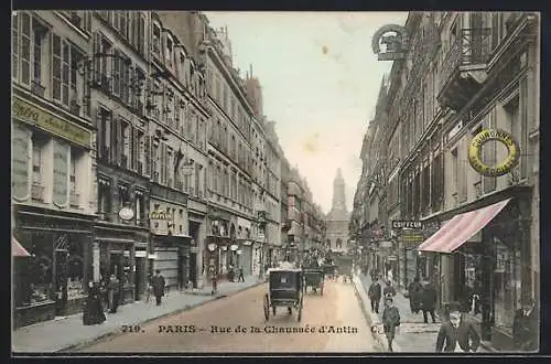 AK Paris, Rue de la Chaussée d`Antin