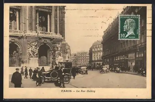 AK Paris, La Rue Halévy