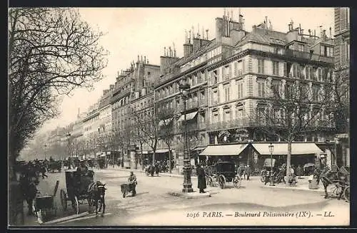 AK Paris, Boulevard Poissonière