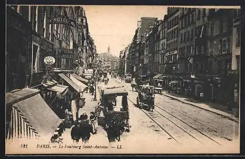 AK Paris, Faubourg Saint-Antoine