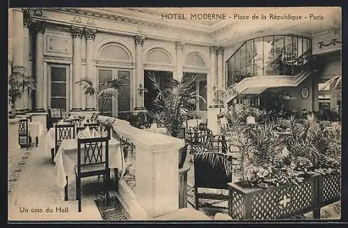 AK Paris, Hotel Moderne, Place de la Republique