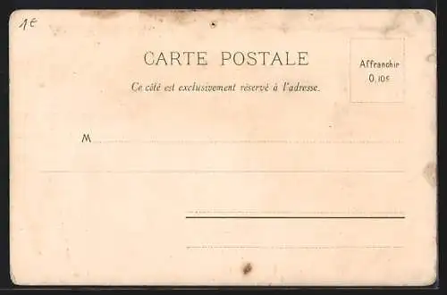 Lithographie Paris, Place et Théatre Francais, Rue de Rivoli