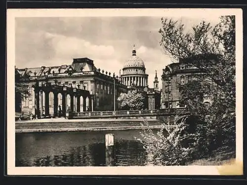 AK Potsdam, Stadtschloss, Nikolaikirche u. Palast-Hotel