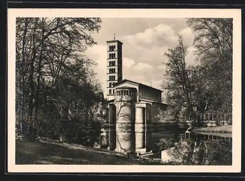 AK Potsdam, Ansicht der Friedenskirche