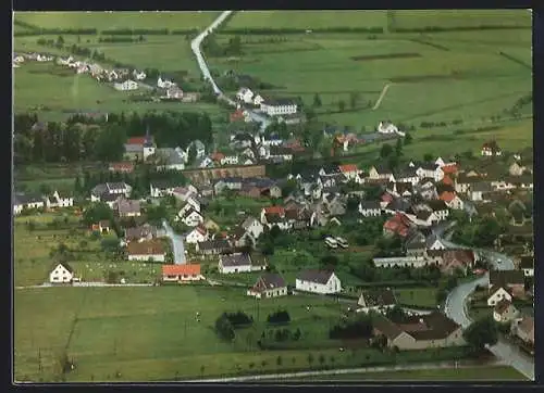 AK Schmidtheim, Ortsansicht aus der Vogelschau