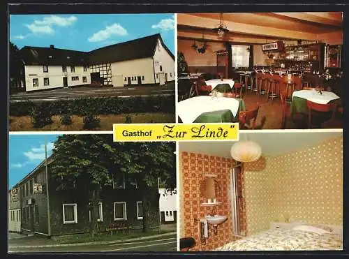 AK Monschau-Imgenbroich, Gaststätte Zur Linde, Bes. Weishaupt-Schreiber, Trierer Strasse 201