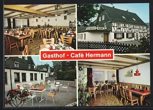 AK Eckenhagen, Gasthof-Cafe Hermann