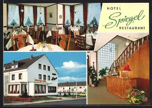 AK Köln-Porz, Hotel Spiegel, Hermann-Löns-Strasse 122