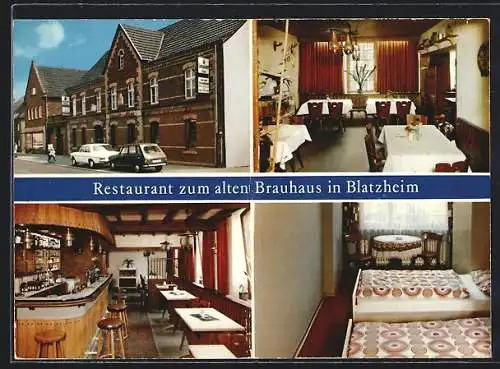 AK Blatzheim, Restaurant zum alten Brauhaus, Hauptstrasse 83