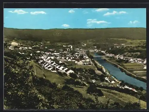 AK Bollendorf, Ortsansicht aus der Vogelschau