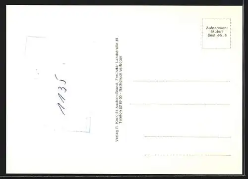 AK Homburg-Bröl, Strassenpartie mit Wohnhäusern