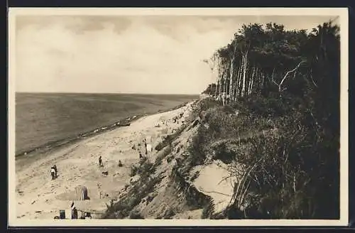 AK Neu-Schleffin, Blick auf den Strand