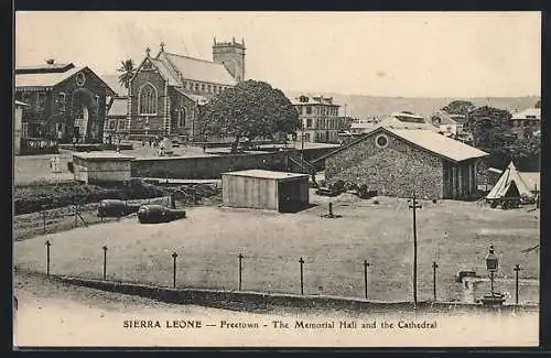 AK Freetown, The Memorial Hall and the Cathedral