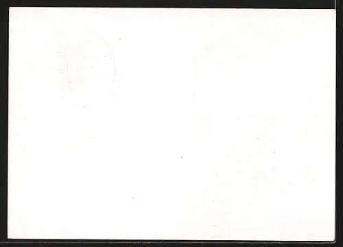 AK Stempel Hamburg, Tag der Briefmarke, 12. Januar 1941, Ganzsache