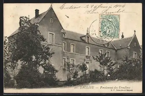 AK Saulieu, Pensionnat des Ursulines