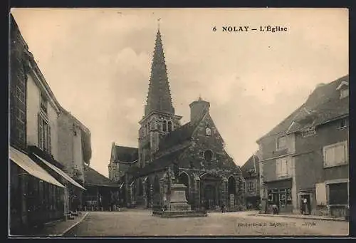 AK Nolay, L`Église